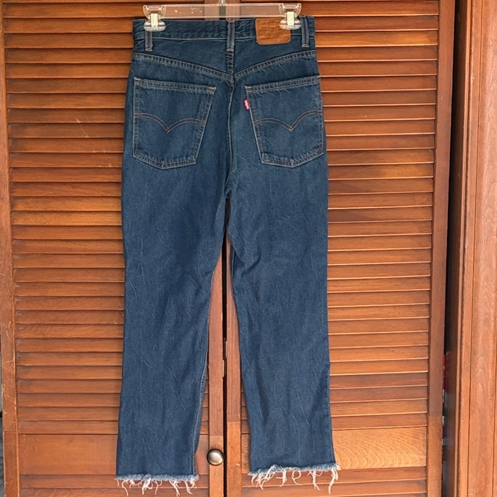 Levi's Women's Dark Blue Straight Leg Jeans
